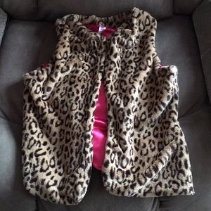 Leopard fur like 16 size girl